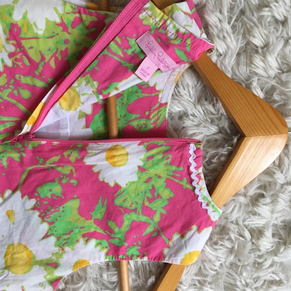 Bundle 3 Lilly Pulitzer dresses S misses and girls 7 and 14 EUC - Picture 12 of 16
